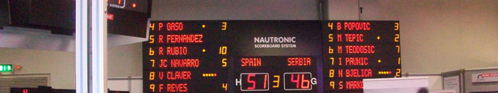 Electric Scoreboards and Light-Emitting Diodes (LED) 